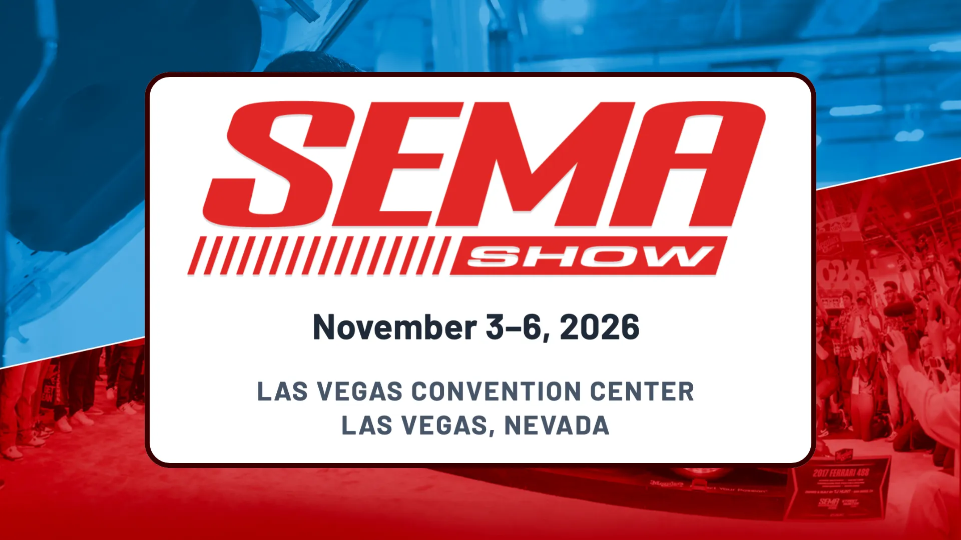 SEMA Show 2026