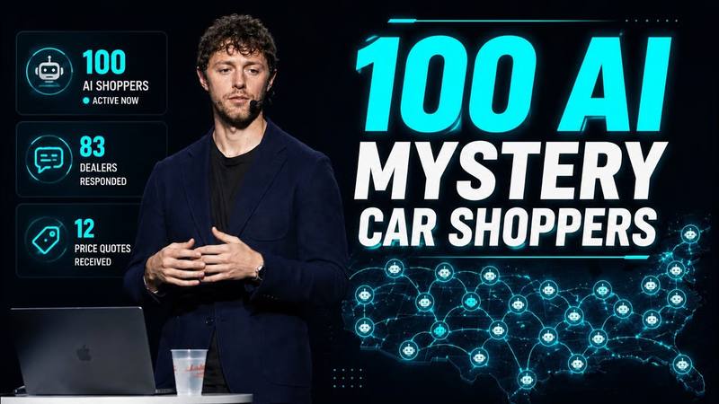 CarEdge Co-Founder, Zach Shefska, at the AutoIndustry.AI Summit 2026