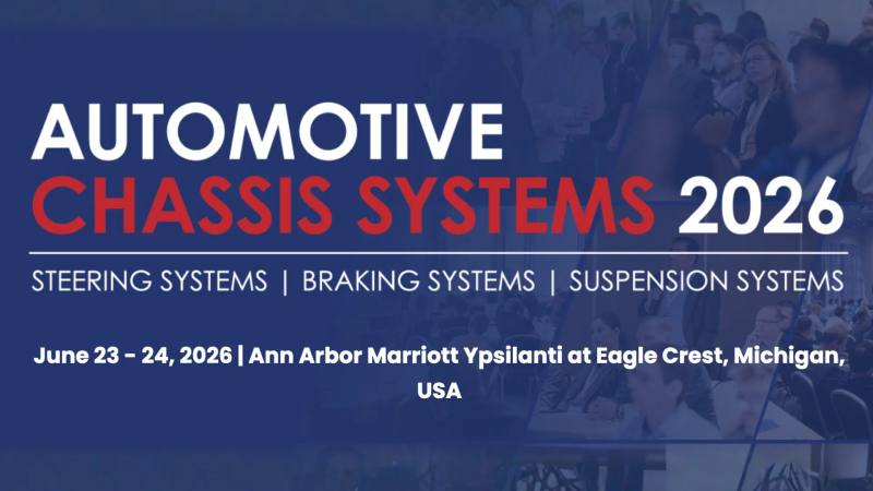 Automotive Chassis Systems 2026 — Eagle Crest, MI, Jun 23 – 24, 2026