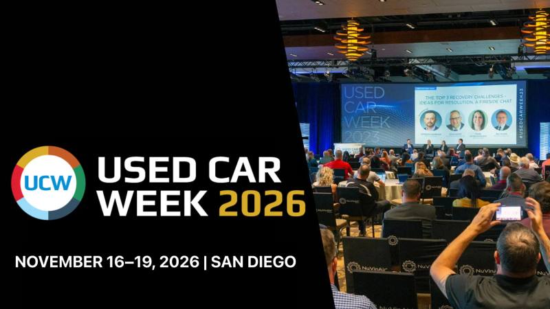 Used Car Week 2026 — San Diego, CA, Nov 16 – 19, 2026