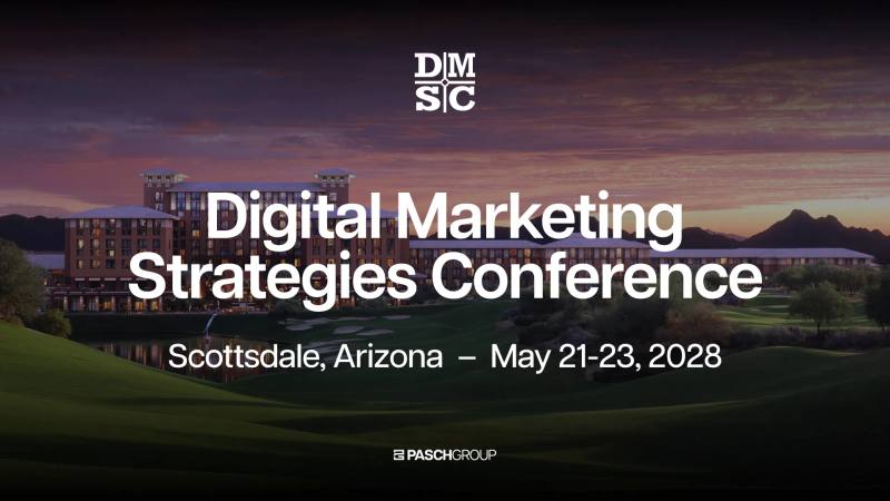 Digital Marketing Strategies Conference 2028 — Scottsdale, Arizona, May 21 – 23, 2028