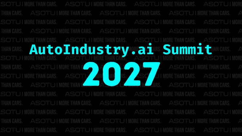 AutoIndustry.ai Summit 2027 — Hanover, MD, May 11, 2027