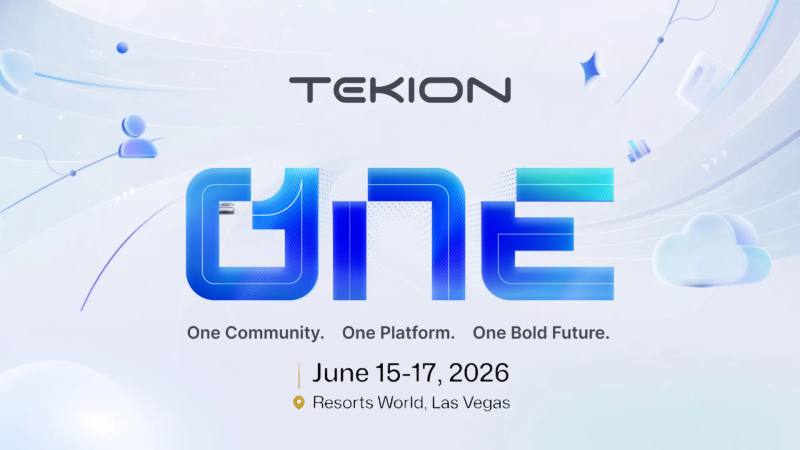 Tekion One 2026 — Las Vegas, NV, Jun 15 – 17, 2026