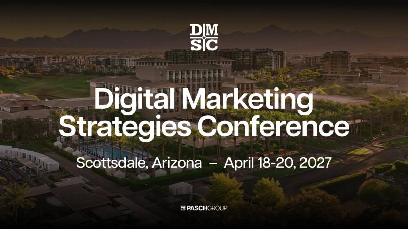 Digital Marketing Strategies Conference 2027 — Scottsdale, Arizona, Apr 18 – 20, 2027
